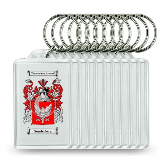 Sonderberg Set of 10 Keychains