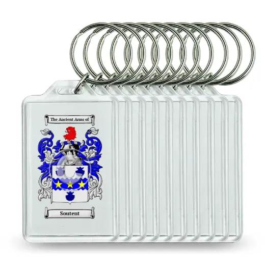 Soutent Set of 10 Keychains