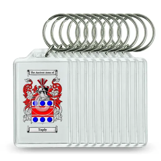 Taply Set of 10 Keychains