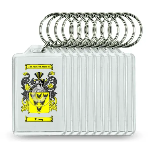 Thany Set of 10 Keychains