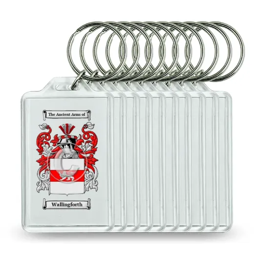 Wallingforth Set of 10 Keychains