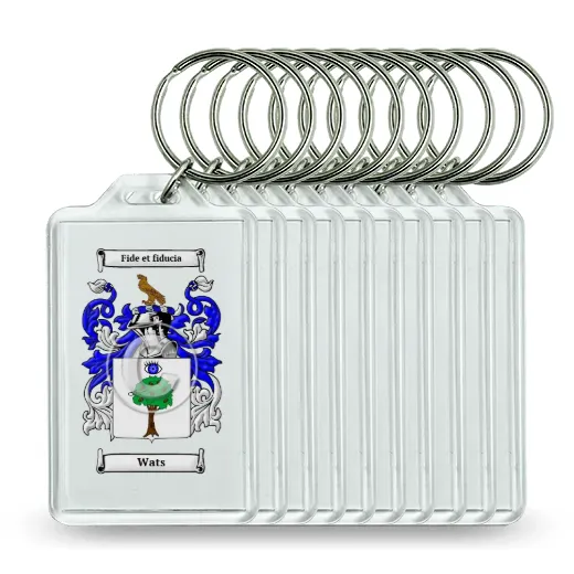 Wats Set of 10 Keychains