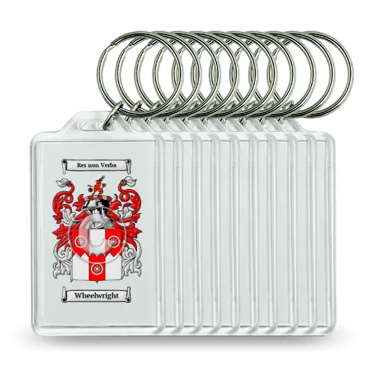 Wheelwright Set of 10 Keychains