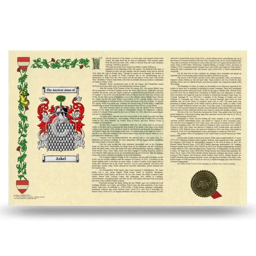 Askel Armorial History Landscape Style