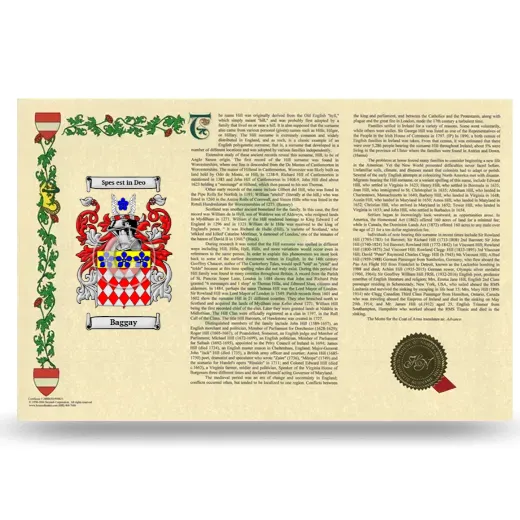 Baggay Armorial History Landscape Style