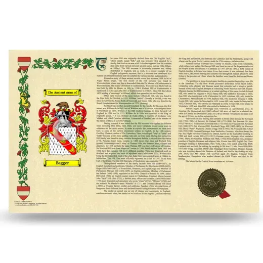 Bagger Armorial History Landscape Style