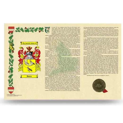 Barca Armorial History Landscape Style