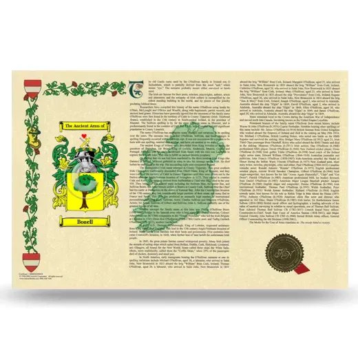 Boaell Armorial History Landscape Style