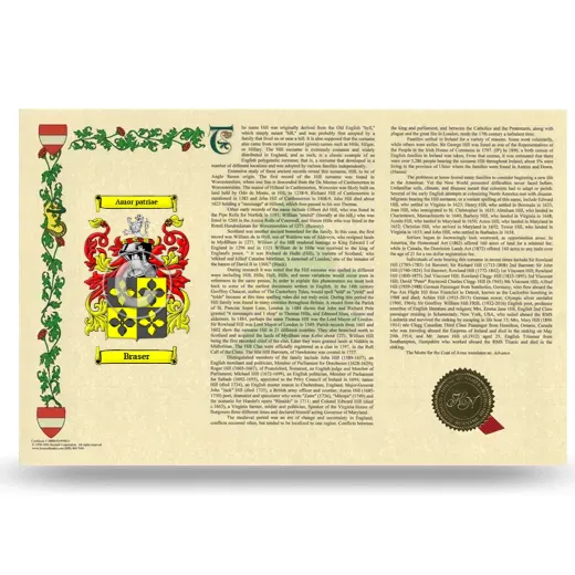 Braser Armorial History Landscape Style
