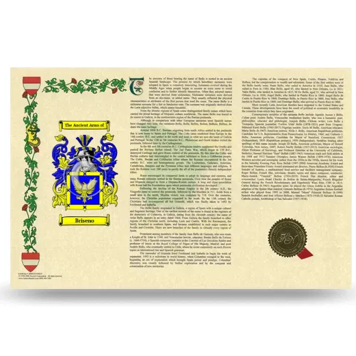 Briseno Armorial History Landscape Style