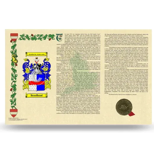 Broadband Armorial History Landscape Style