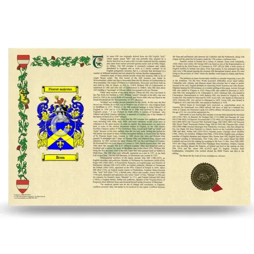 Bron Armorial History Landscape Style