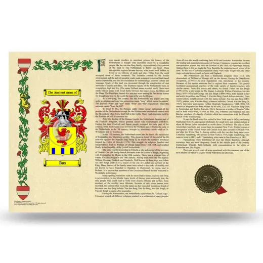 Bus Armorial History Landscape Style
