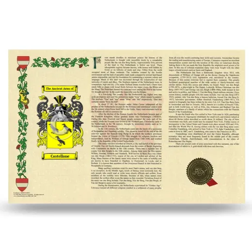 Castellane Armorial History Landscape Style