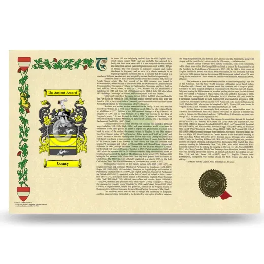 Conay Armorial History Landscape Style