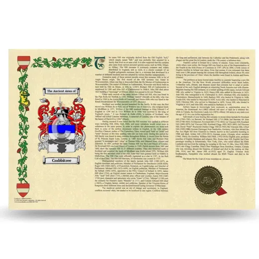 Crabbitree Armorial History Landscape Style