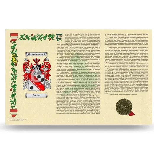 Darian Armorial History Landscape Style