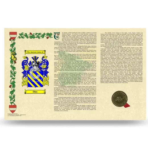 Dias Armorial History Landscape Style