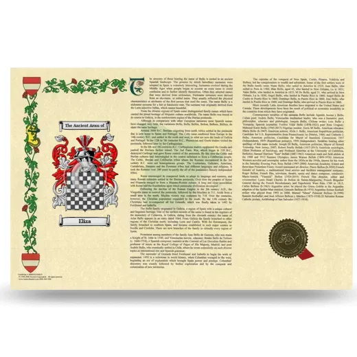 Eliza Armorial History Landscape Style