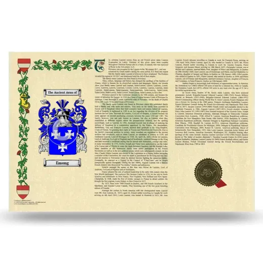 Emong Armorial History Landscape Style