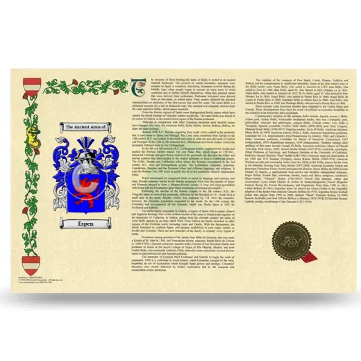 Espen Armorial History Landscape Style