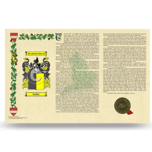 Farley Armorial History Landscape Style