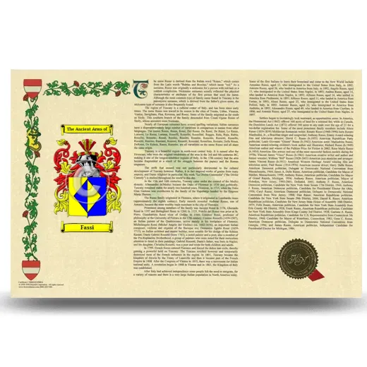 Fassi Armorial History Landscape Style