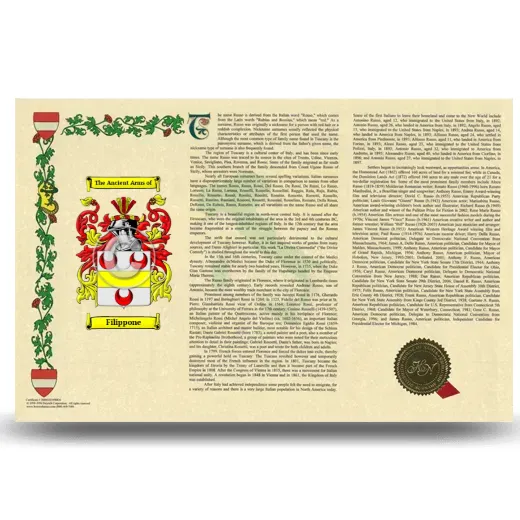 Filippone Armorial History Landscape Style
