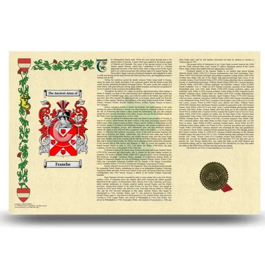 Franche Armorial History Landscape Style