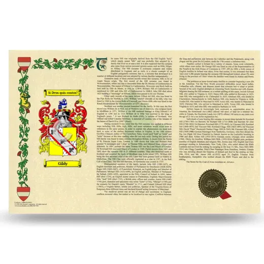 Gildy Armorial History Landscape Style