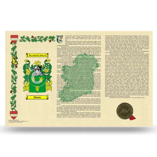 Haran Armorial History Landscape Style