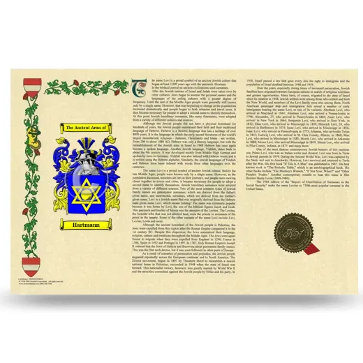 Hartmann Armorial History Landscape Style