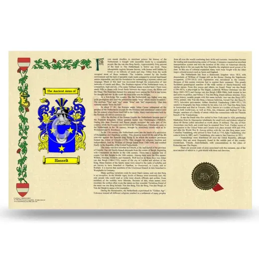 Hasselt Armorial History Landscape Style