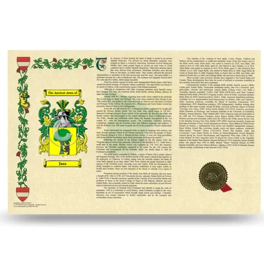 Jass Armorial History Landscape Style