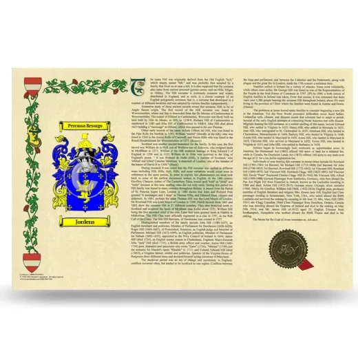 Jordens Armorial History Landscape Style