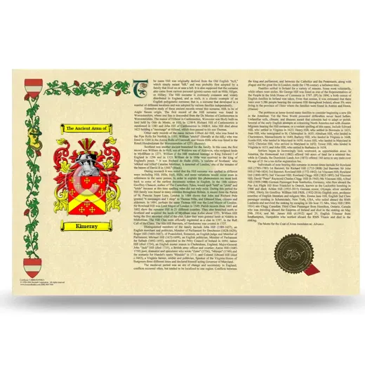 Kimeray Armorial History Landscape Style