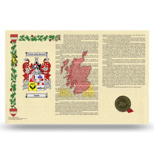Laan Armorial History Landscape Style