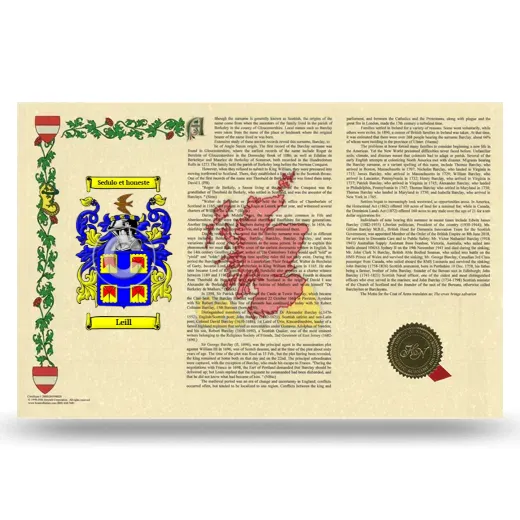 Leill Armorial History Landscape Style