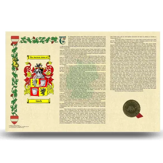 Lisch Armorial History Landscape Style