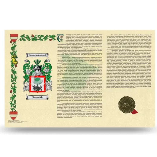 Lizarralde Armorial History Landscape Style
