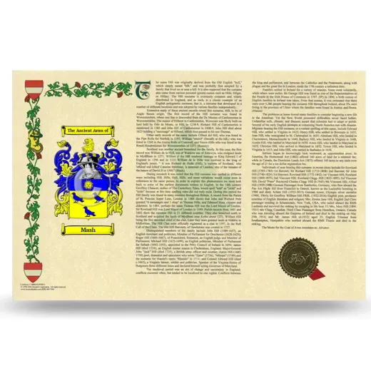 Mash Armorial History Landscape Style