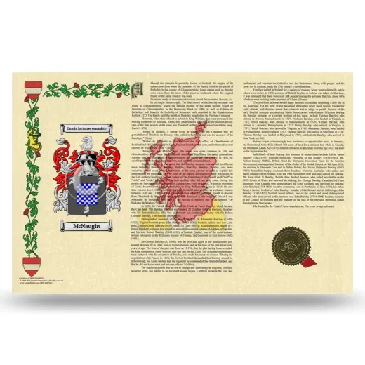 McNaught Armorial History Landscape Style