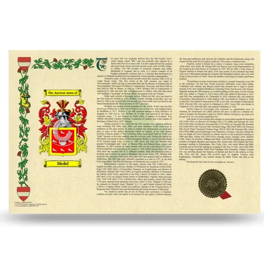 Medel Armorial History Landscape Style