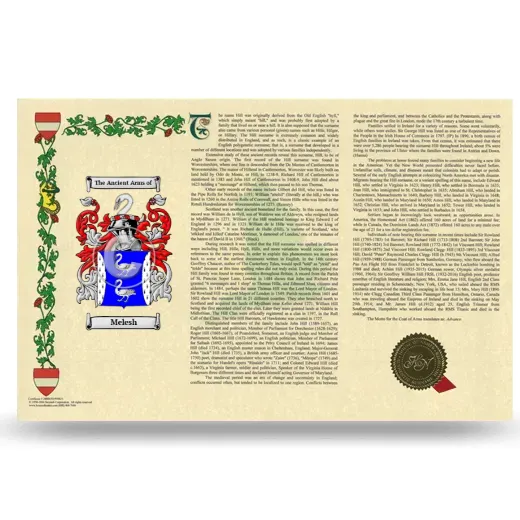 Melesh Armorial History Landscape Style