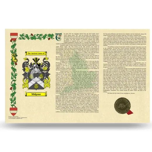 Midgone Armorial History Landscape Style