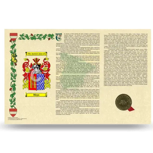 Moya Armorial History Landscape Style