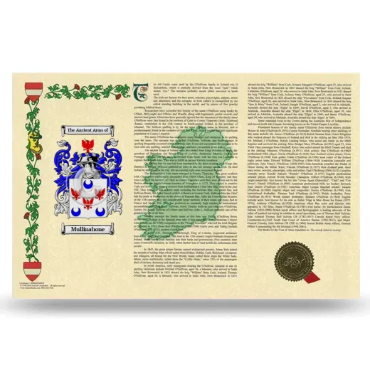 Mullinahone Armorial History Landscape Style