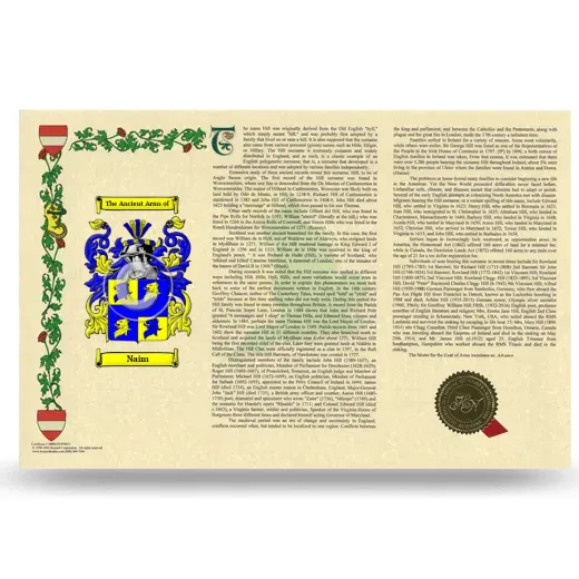 Naim Armorial History Landscape Style