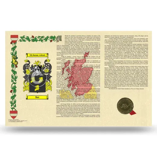 Net Armorial History Landscape Style