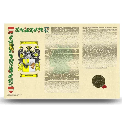 Nietzsche Armorial History Landscape Style